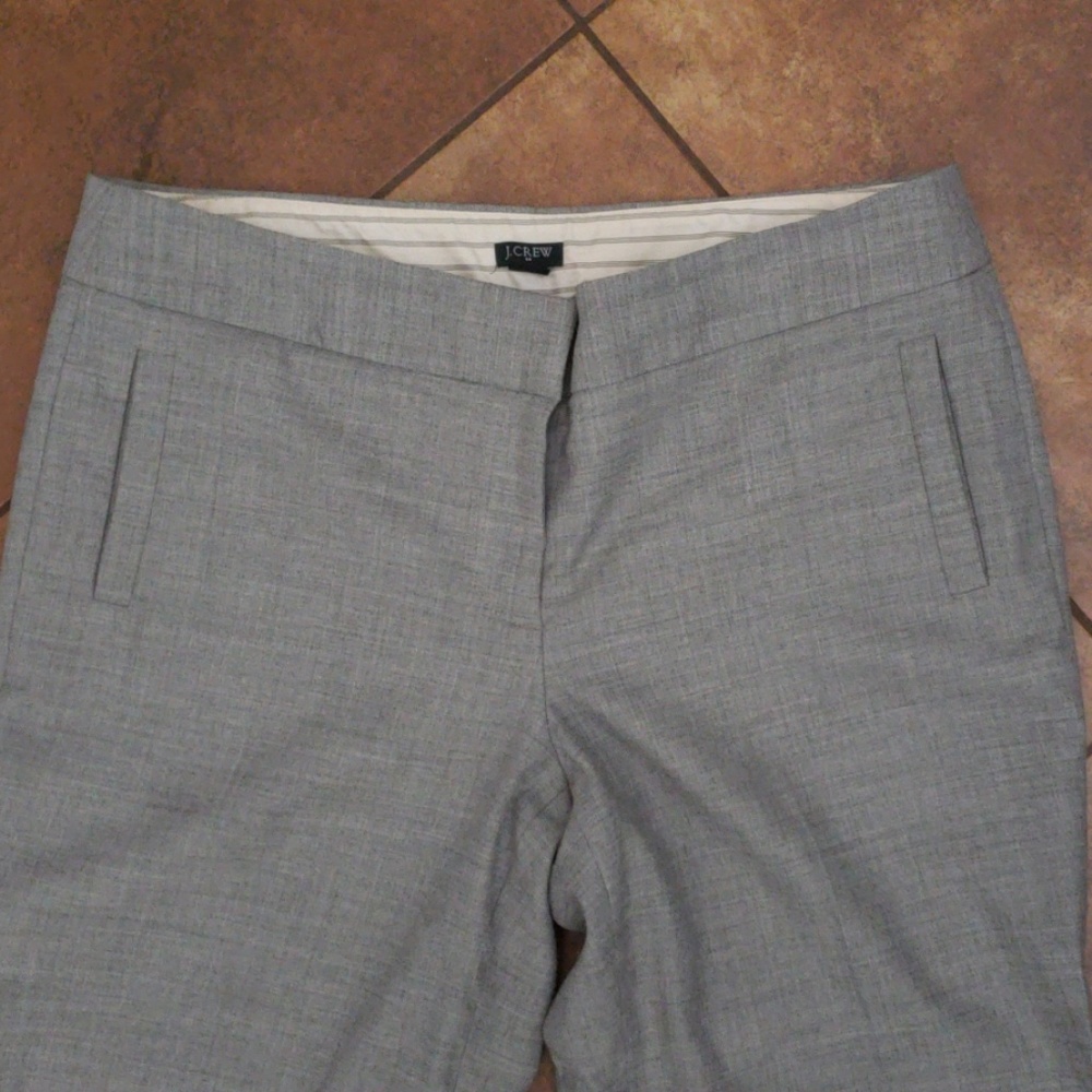J. Crew 14 favorite fit grey dress pants